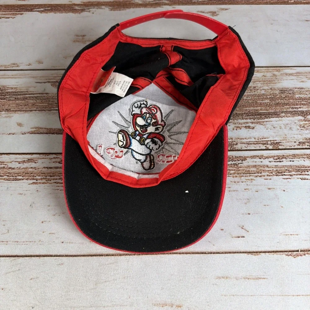 Super Mario Bros Power Up Youth Adjustable Baseball Cap Hat Nintendo